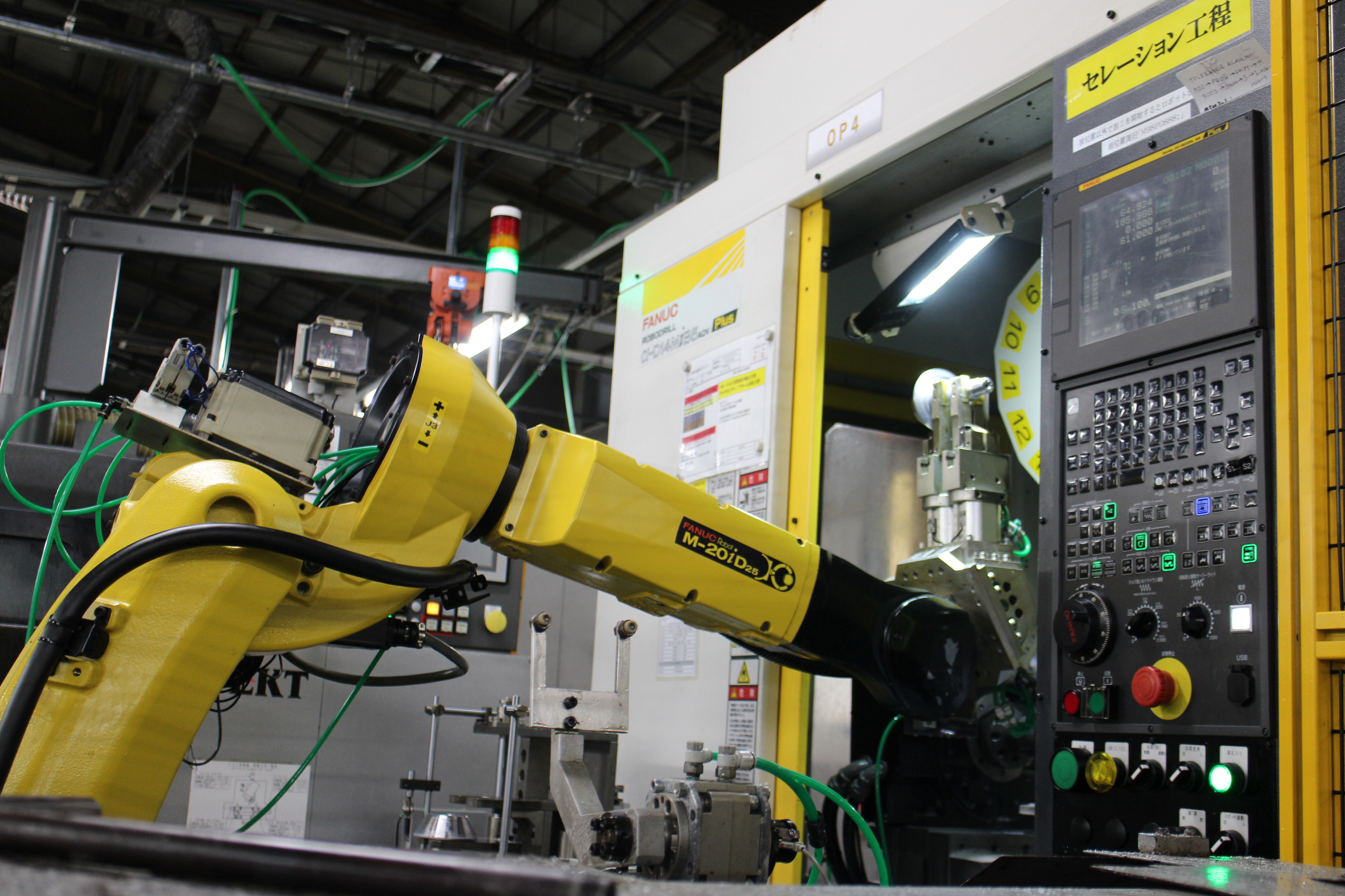 難削加工ライン